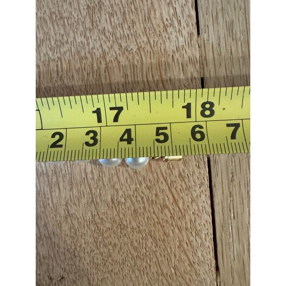 Vintage Hand Knotted Estate Solid Pearl Single Strand Necklace 18" - Picture 8 of 8